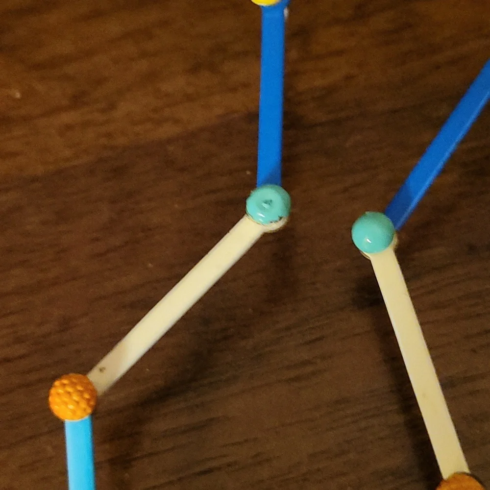 Eve Kaplin Vintage 80s Geometric Earrings - Picture 6 of 7